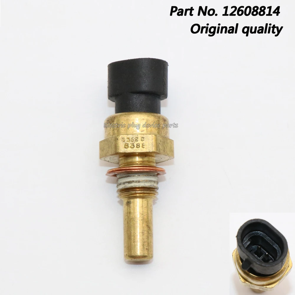 OEM 12608814 Coolant Temperature Sensor for Buick Regal Chevrolet Express Equinox GMC Sierra Yukon Hummer H2 H3 Oldsmobile Alero