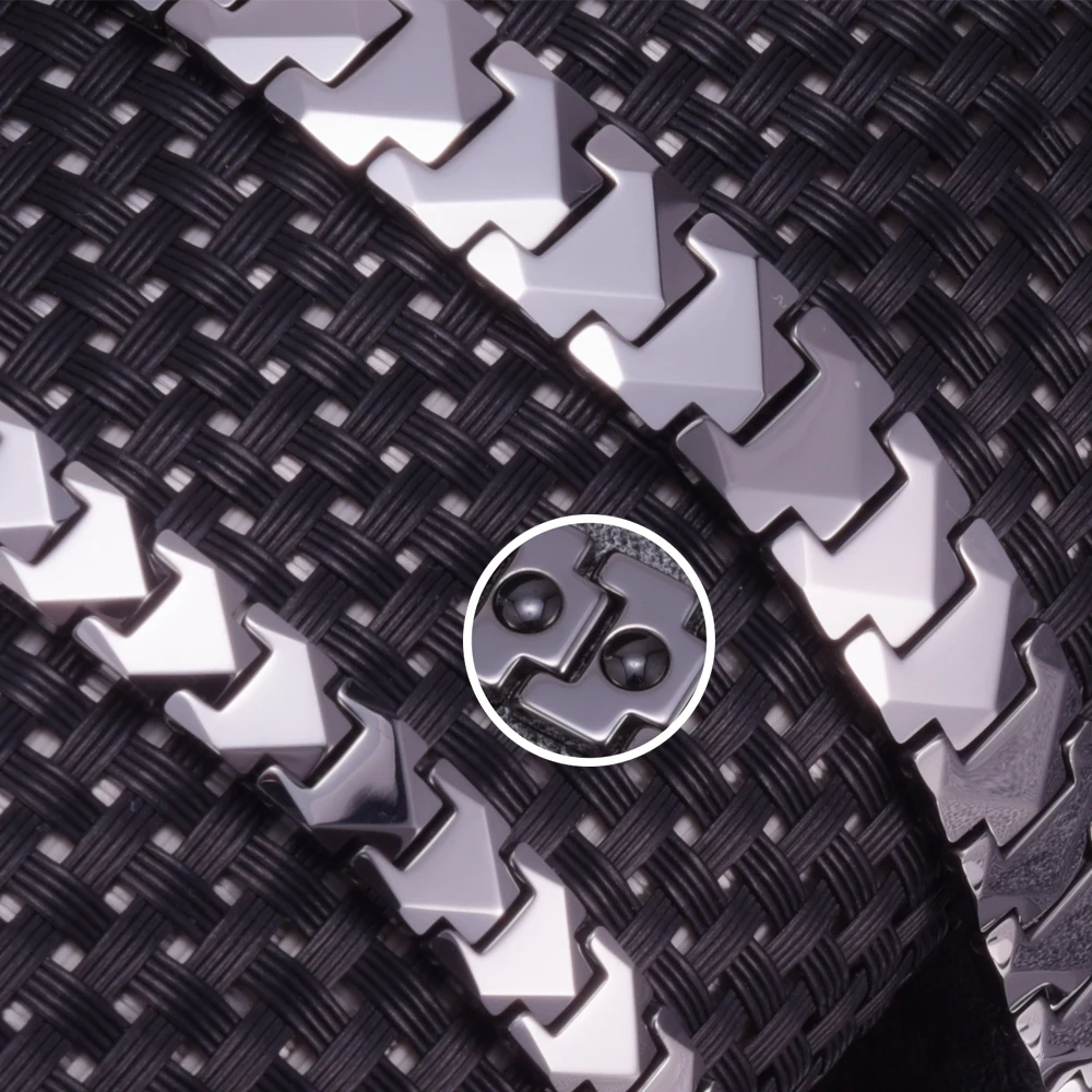 Tungsten Magnetic Bracelet for Women Men Arrow Couple Tungsten Bracelet Men Chain Health Energy Hematite Bracelet Anti Scratch