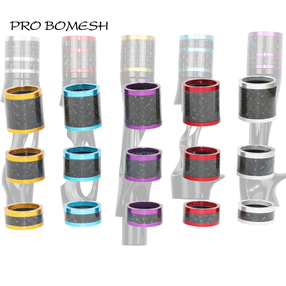 

PROBOMESH 2 комплекта алюминиевых + 4-осевых крестовых блокировочных блокировок Nutt, сиденье для рыболовной катушки, декоративная отделка, аксессуары для самостоятельной сборки удочки