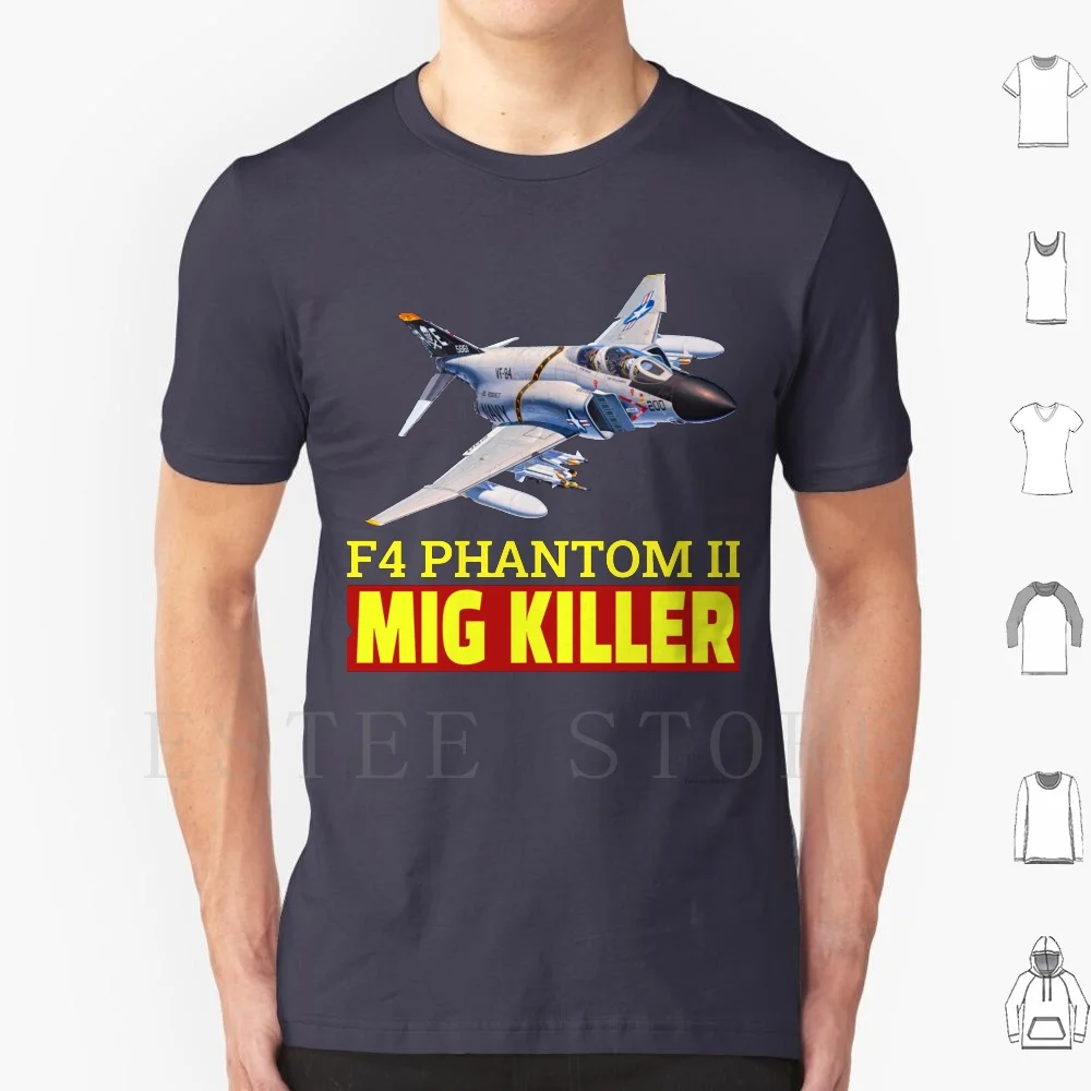Great F-4 Phantom Ii. One Of The Best Fighter Jets Ever Made. T Shirt DIY Big Size 100% Cotton Fighter Jet Pilot Military F 4