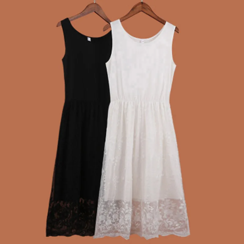 Women Summer Dresses Casual Japanese Style Cute Mori Girl Mesh Lace Stitchcing Spaghetti Strap Dress Modal Sundress jurk dames