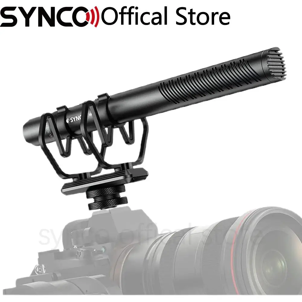 

SYNCO Mic-D30 Shotgun Microphone on Camera Voice Recorder Condenser Microphone for Radio Audio Interface Music Studio Microphn