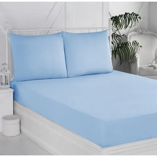 Double Person Bed Sheets Kit 160*200 Blue Bedding Bedlinen Home Bed Cover Bed Sheet Set Incase Bedroom Sets