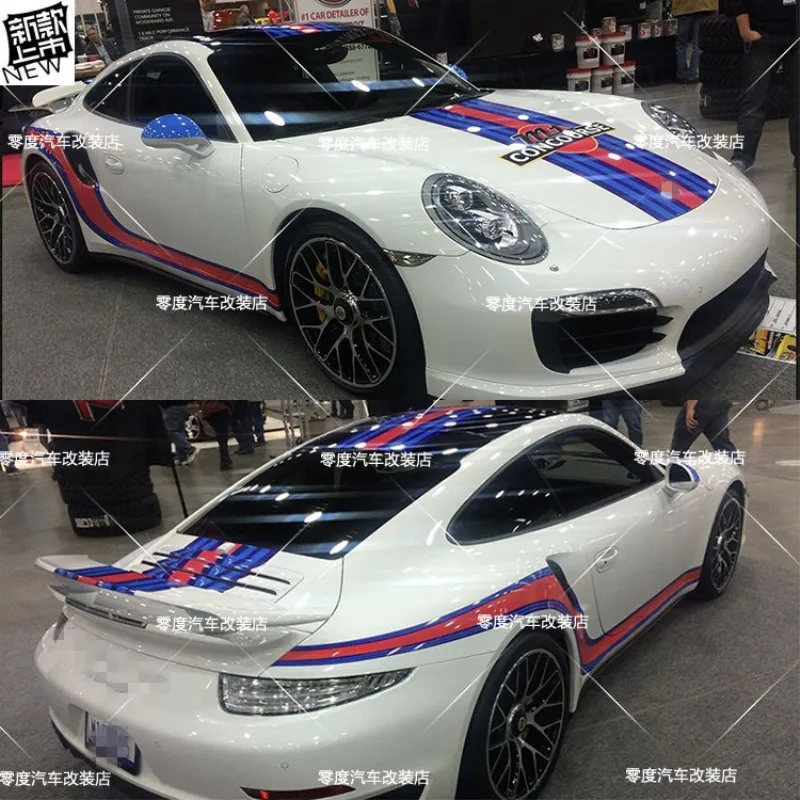 FOR Porsche 911 car sticker body modification personalized custom decal film