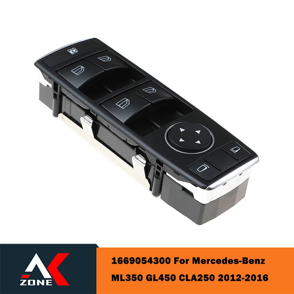 New High Quality For Mercedes-Benz ML350 GL450 CLA250 2012-2016 Power Window Switch Front Left 1669054300