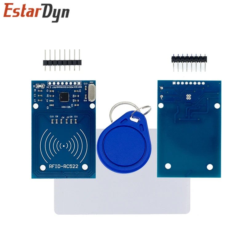 MFRC-522 RC-522 RC522 Antena RFID IC Módulo Sem Fio Para Arduino IC CHAVE SPI Escritor Leitor Módulo de Proximidade de Cartão IC
