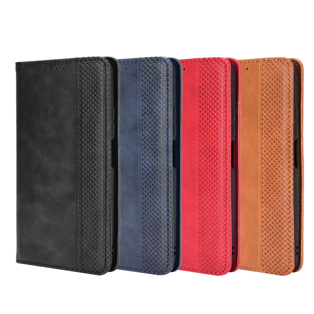 ل انفينيكس الساخن 60i حافظة فاخرة فليب محفظة من جلد PU الامتزاز المغناطيسي الحال بالنسبة انفينيكس الساخن 60i 60 i Hot60i أكياس الهاتف