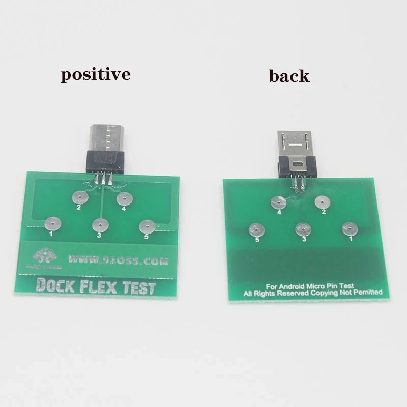 OSS Team Micro USB Dock Flex Test Board For IPhone 6 7 8 And Android Phone U2 Battery Power Charging Dock Flex Easy Testing Tool