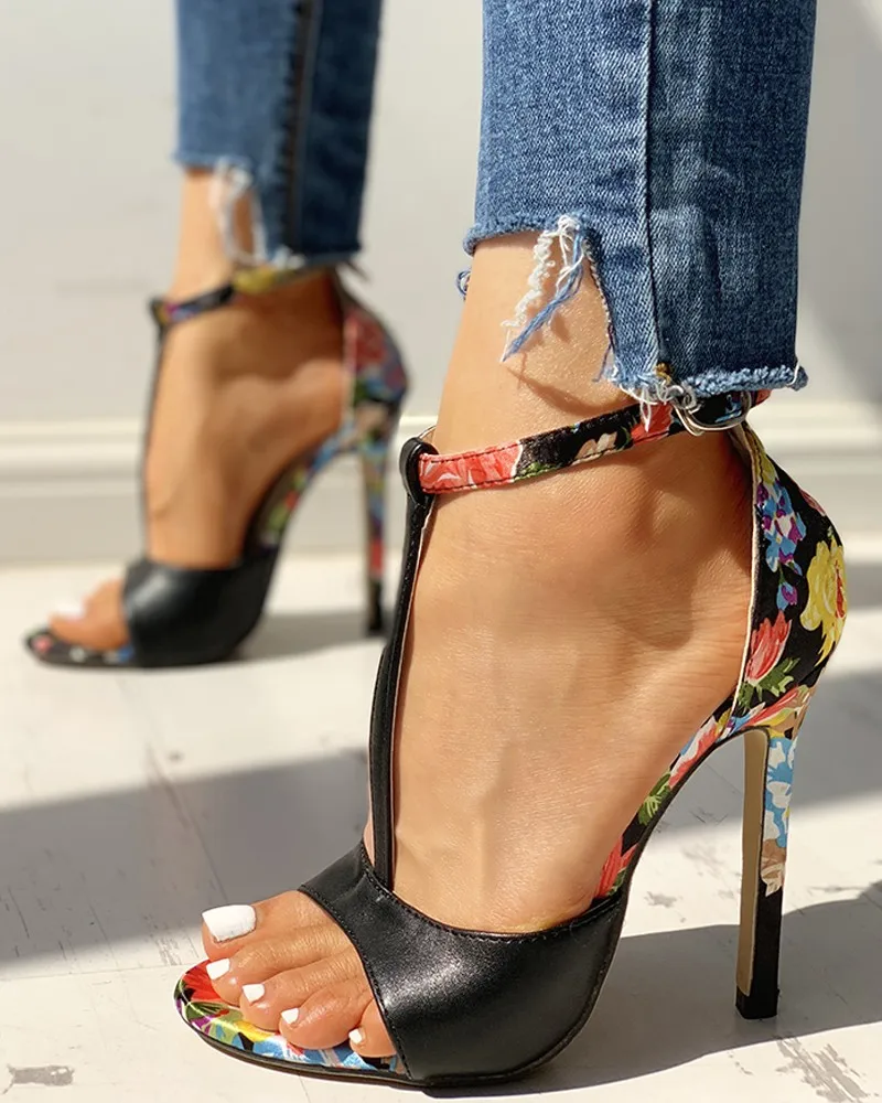 Womens Fashion Summer Sexy Exquisite 10cm High Heels Ladies Increased Stiletto Super High Heel Sandals