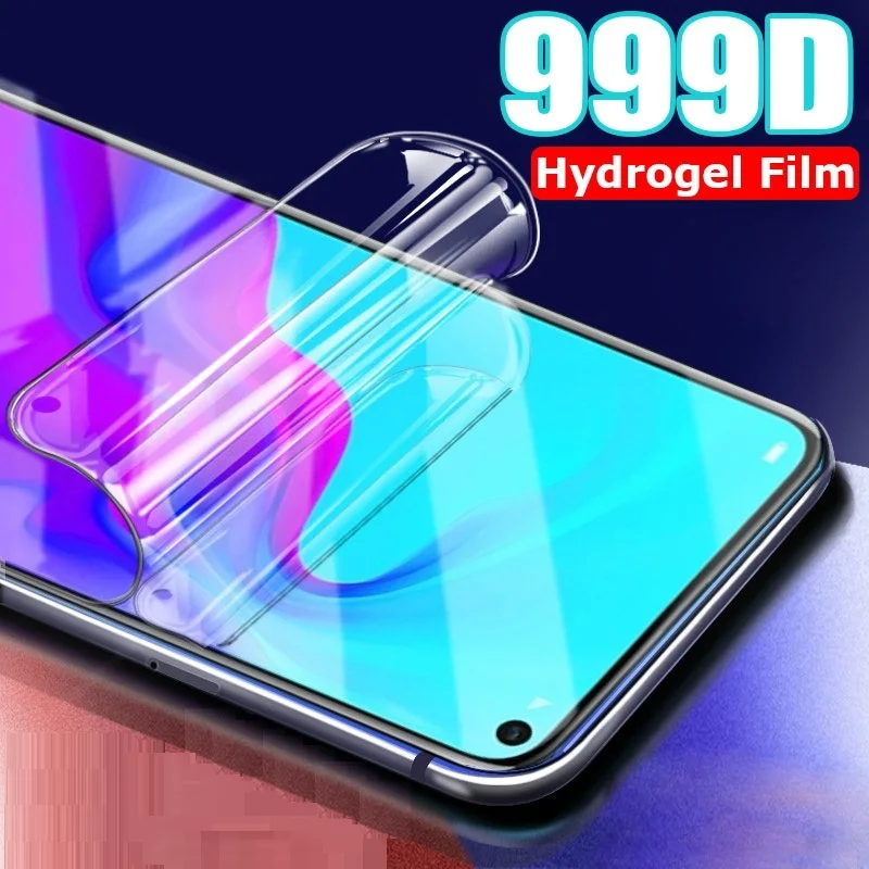 For Huawei Nova 5t t5 Protective Case On Hauwei Novo 5 t Nova5t Armor Protection Hydrogel Film Not Glass