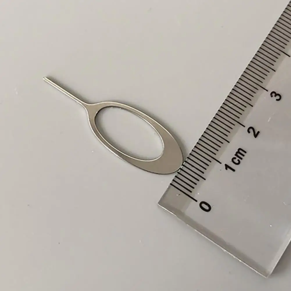 Wide Compatibility 5Pcs Durable 11mm Sim Card Removal Tool Convenient Card Removal Tool Corrosion Resistant   for Cellphone