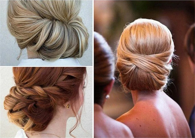 Grundlegende U-förmige, goldbraune Haarnadel aus vergoldetem Metall, unsichtbares Haar-Styling, Bobby Pin, Salon-Haar-Accessoires, sicherer Haargriff für Dutt – Detail 1