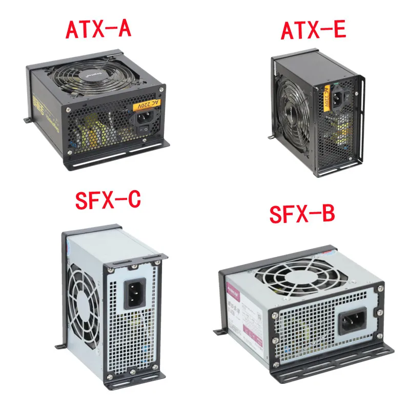 Computer case PC power supply refitted metal bracket NR200 ATX to SFX bracket for Support power supply DIY modified parts