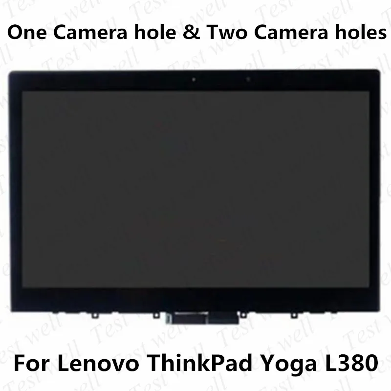 13.3 screen replace for Lenovo Thinkpad L380 Yoga 20M7 touch digitizer glass + LED LCD Panel assembly display full hd 30 pin