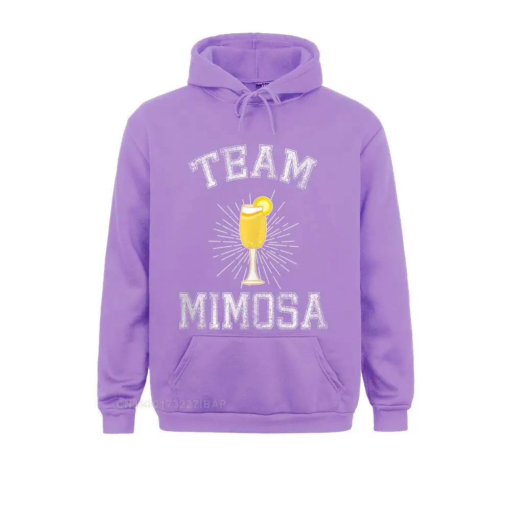 Team Mimosa Funny Brunch Hoodies Graphic Unique Long Sleeve Men Sweatshirts Summer Hoods Happy New Year Hoodie