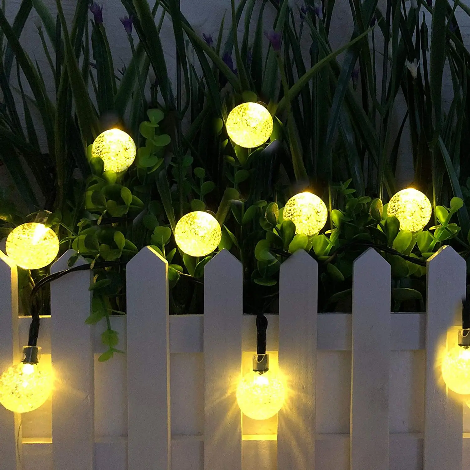 Outdoor Solar Bulb Solar String Light LED String Fairy Light Solar Powered Garland Led Solar Lamp Outdoor Waterproof Garden Lamp
