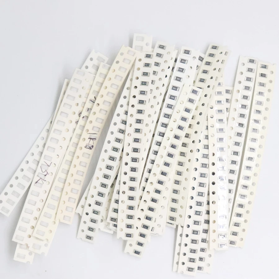 Imagem -03 - Smd 1206 Kit Resistor Sortido Kit de Amostra 1ohm1m Ohm 33x20 Pcs = 660 Pcs