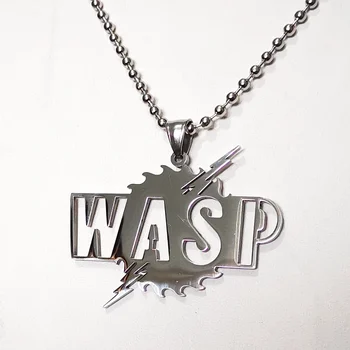 Icp Sieraden Grote Heren W.A.S.P. Hanger Wesp Charms Rvs Ketting Hanger Ketting 3Mm 30