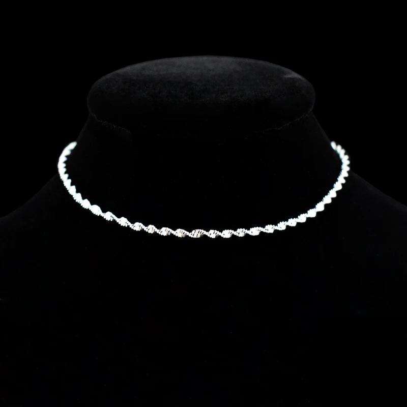 Mode Verdrehte Weave Kette Für Frauen Fußkettchen Heißer Verkauf 925 Sterling Silber Fußkettchen Armband Für Frauen Fuß Schmuck Fußkettchen Auf fuß