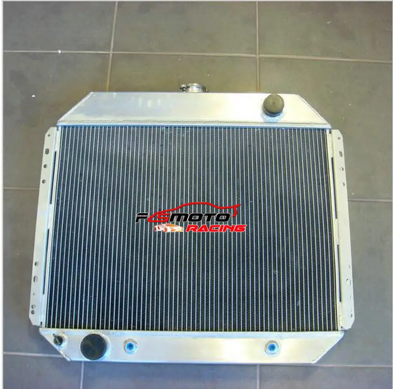 62mm Aluminum Radiator Racing For 1967-1981 Ford F100 F250 F350 V8 68 69 70 1971 1972 1973 1974 1975 1976 1977 1978 79