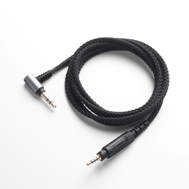 4ft/5ft/6.5ft/9.8ft Nylon Audio Cable For Shure SRH840 SRH940 SRH440 SRH750DJ HEADPHONES