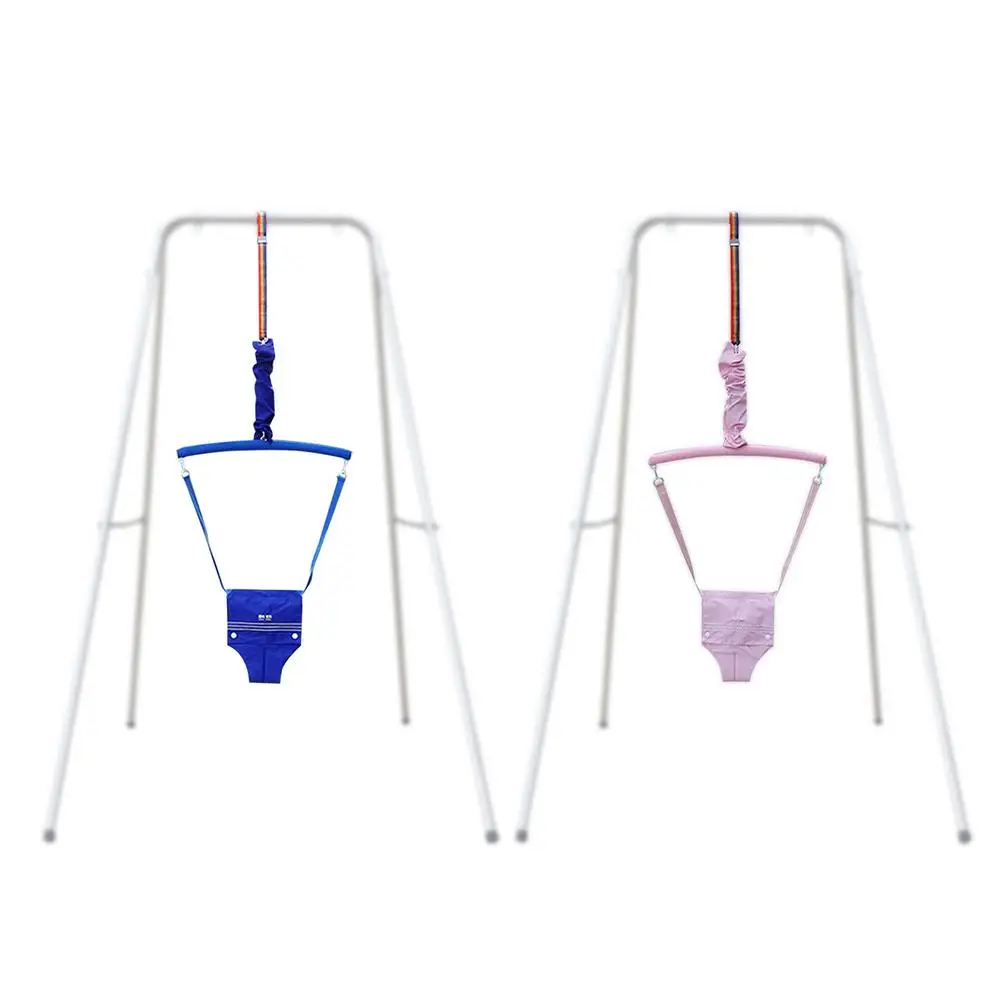 1pc Baby Standing Door Jumper Exerciser Outdoor Baby Swing Bouncing Chair Sliding Adjustment Buckle Kids Jumping Hammock Seat