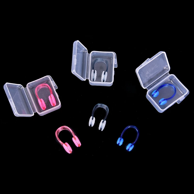 High Quality Reusable Soft Silicone Swimming Nose Clip Comfortable Diving Surfing Swim Nose Clips For Adults Children