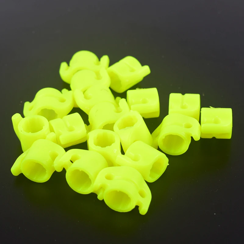 20 Pcs 8mm Fishing Arrow Slide Fittings Accessories Slider Durable Part Hunting Parts Plastic Bow Tool Sliding Block
