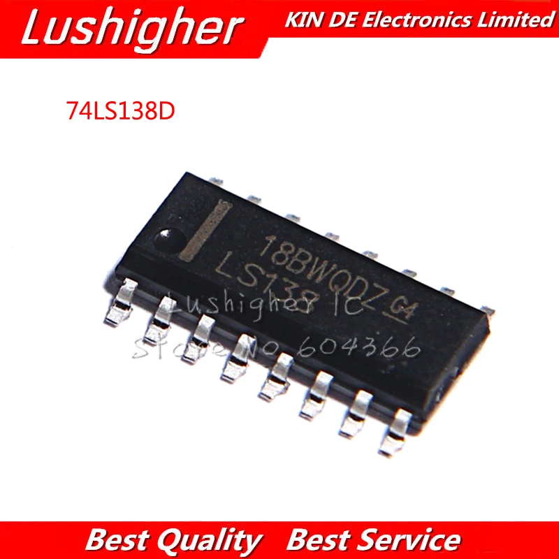 10 stücke 74LS138D 74LS138 LS138D SOP16