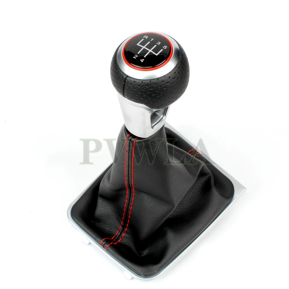 5/6 Speed Manual Stick Gear Shift Knob For VW Golf 7 For GTI GTD RLine 2013 2014 2015 2016 2017