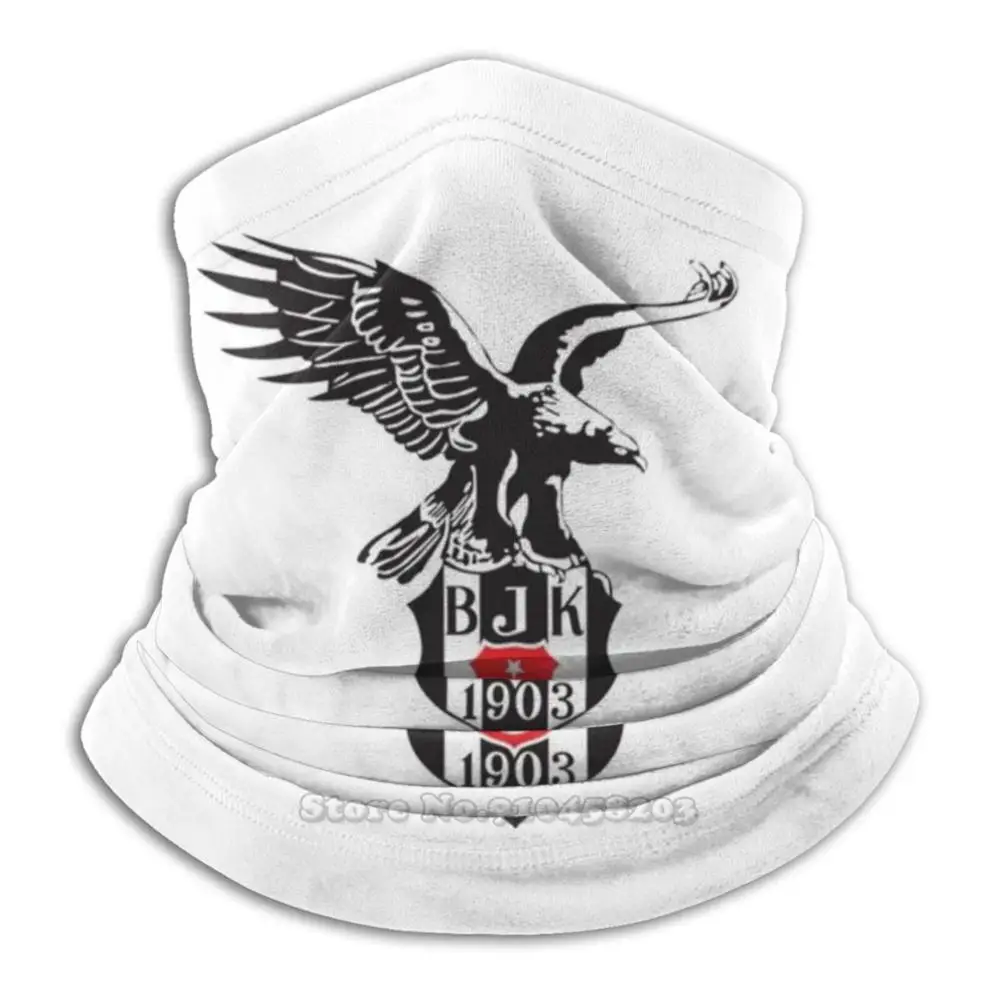 Logo della squadra di calcio di Istanbul con aquila scaldacollo in microfibra Bandana sciarpa maschera per il viso ottieni etichette Istanbul