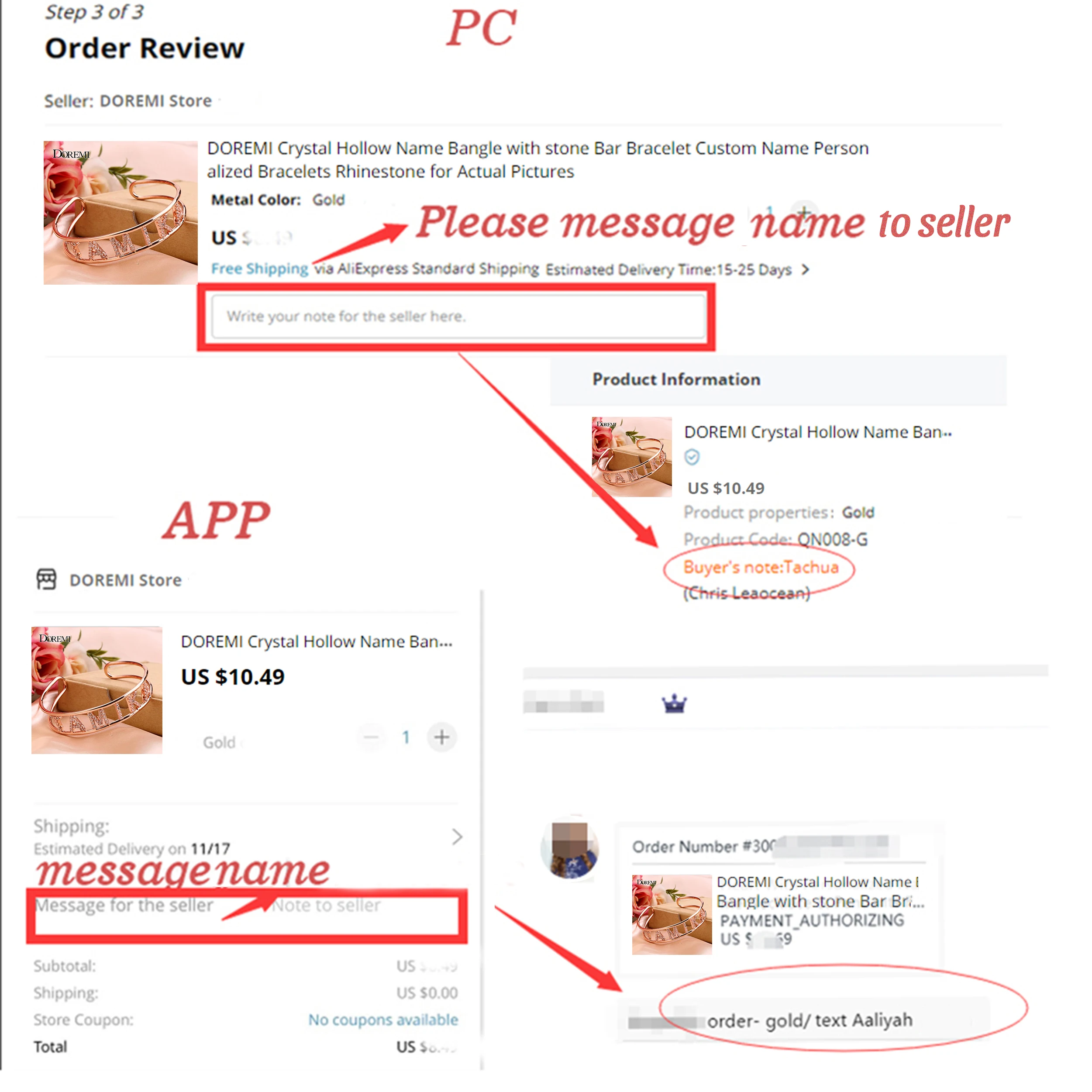 DOREMI 2 Rows Personalized Name Necklace with Zircon Choker Custom Crystal Name Necklaces 9mm Letters Custom Jewelry Gift