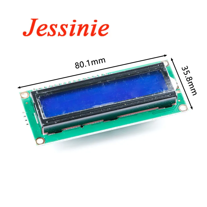 Módulo de tela LCD para Arduino, tela azul, placa adaptadora, PCF8574, IIC, I2C, LCD1602, 1602A