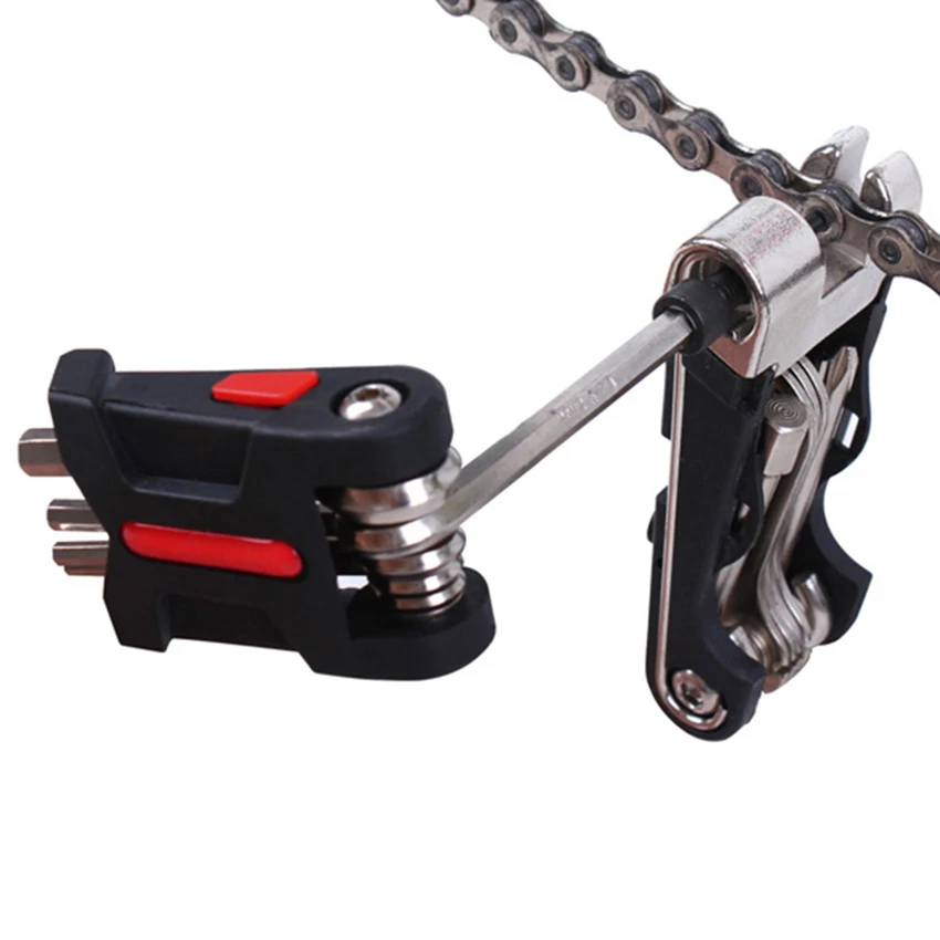 Bike Multitool - Compact and Lightweight Bicycle Repair Kit with Allen Wrenches, Chain Cutter for Road and Mountain Bikes