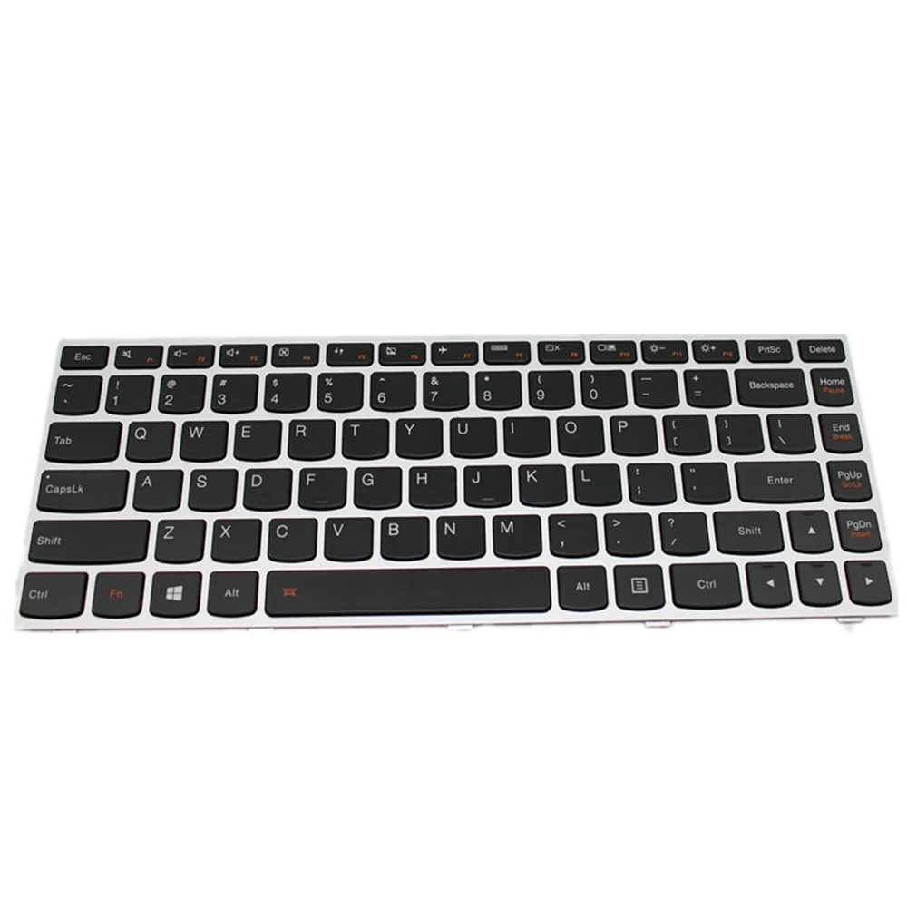 New Replacement Laptop Keyboard For LENOVO B41-30 B41-35 B41-80 Colour Black Silver With Without Backlight US Edition