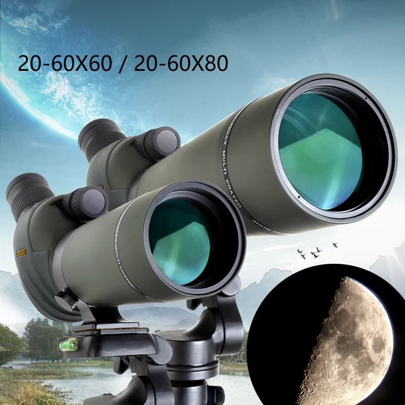 Saga Large Aperture Birding Monoculars High-Magnification High-Definition Astronomical Dual Focuser Professional Outdoor