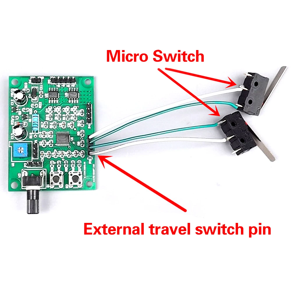 DC 5V-12V 6V 2Phase 4Wire 4Phase 5Wire Micro Stepper Motor Control Module Board