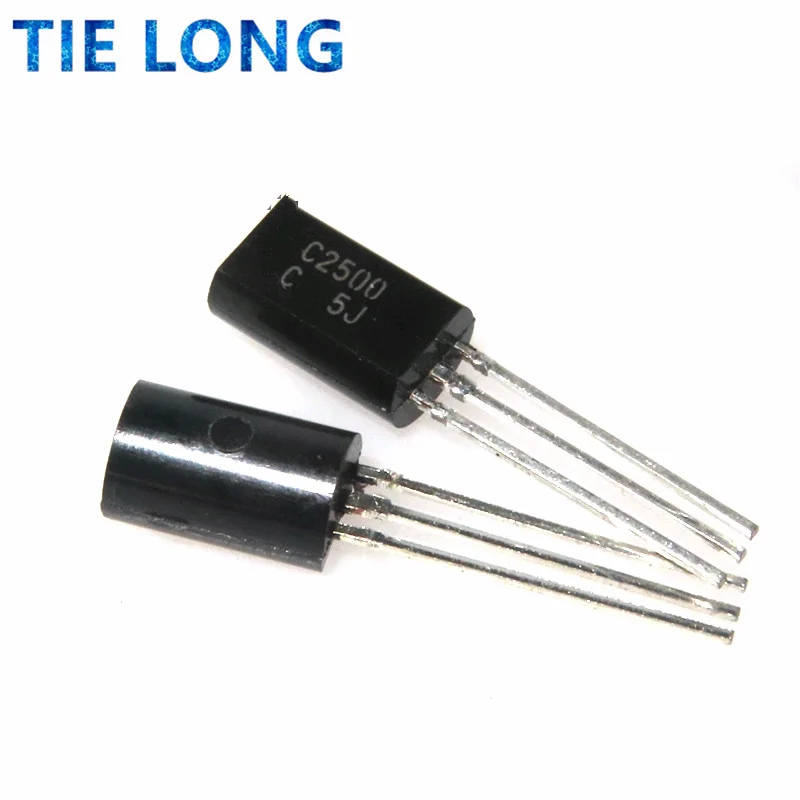 100pcs/lot 2SC2500 C2500 NPN 2A 30V Transistor TO92 TO-92L New Original IC Chipset In Stock