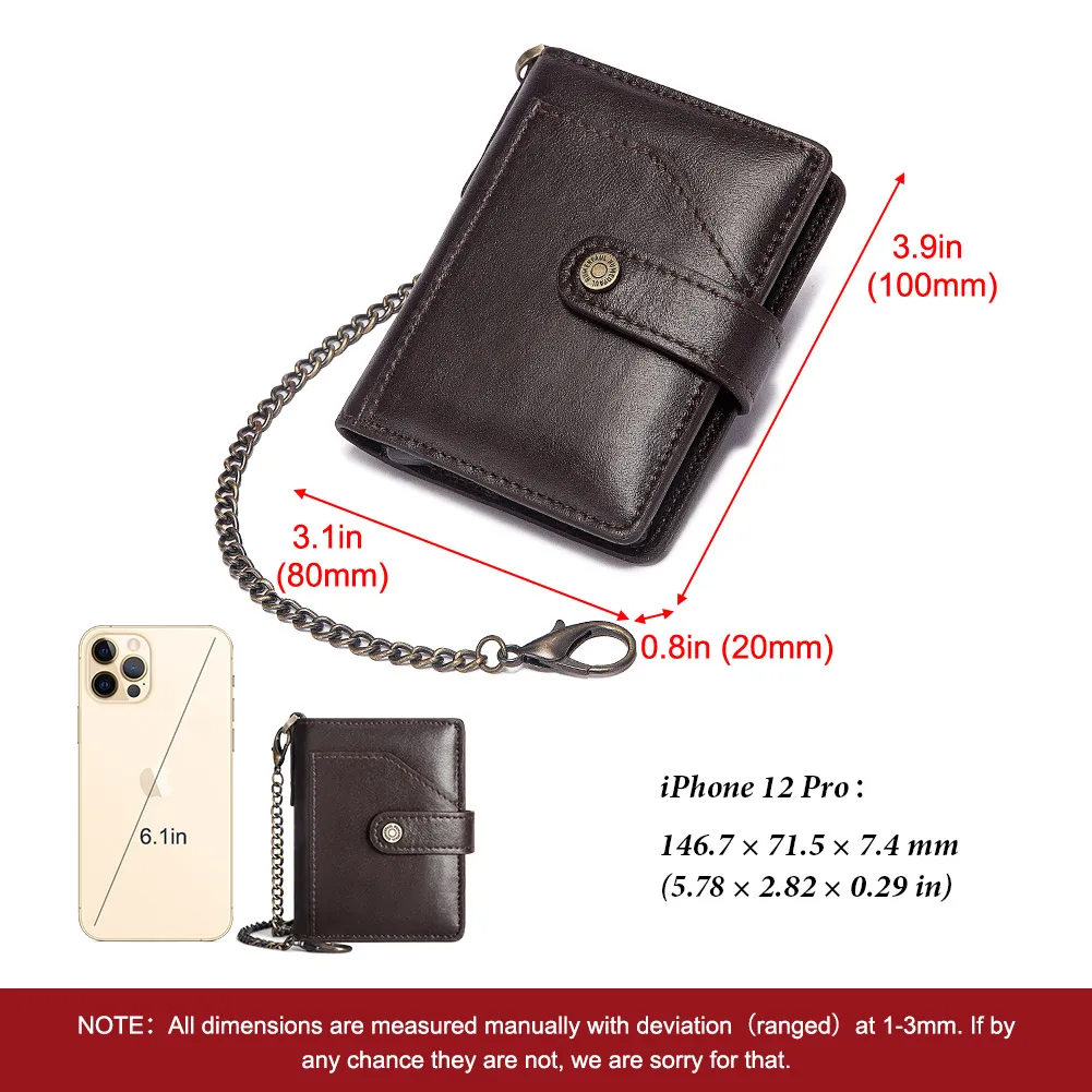 KAVIS New Style Casual Credit Card Holder RFID Aluminum Box Men Genuine Leather Wallet Hasp Smart Bussiness ID Card Case Vintage