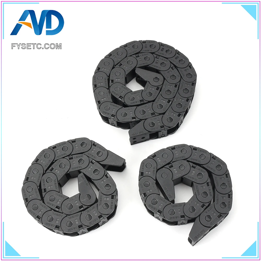 

1 Set Voron Switchwire Cable Chain Semi-enclosed Interior Opening Plastic Drag Towline For 3D Printer CNC Engraving