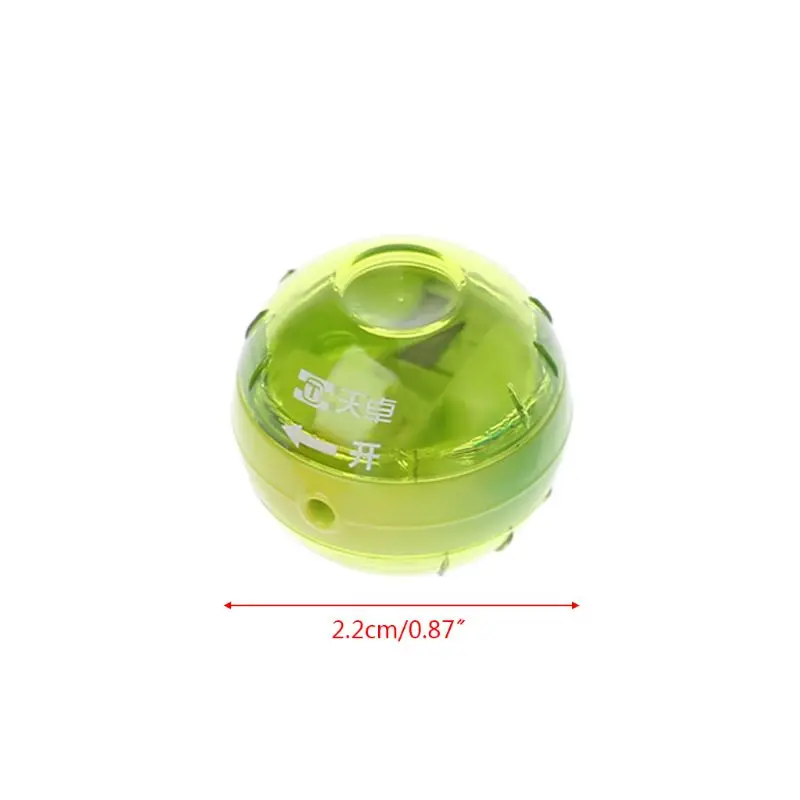 P82F Cute Mini 2.0mm Pencil Lead Sharpener Double Hole School Office Supply Stationery Kids Gift