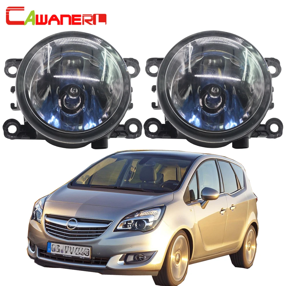 Cawanerl For Opel Meriva A 2006-2010 100W H11 Car Light Styling Halogen Bulb Fog Light Daytime Running Lamp DRL 12V High Power