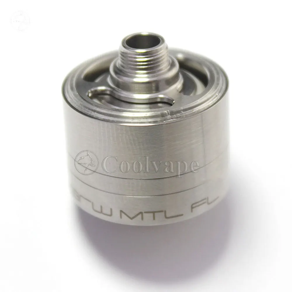 Coolvape SXK Phong Cách Dvarw MTL Nước Hoa Nữ Nina Ricci Nina L'eau Eau Fraich 4 Ml RTA Rebuildable Xe Tăng Vape Atomizer Bạc 3.5Ml 316 Thép Không Gỉ 22Mm Diamete rta