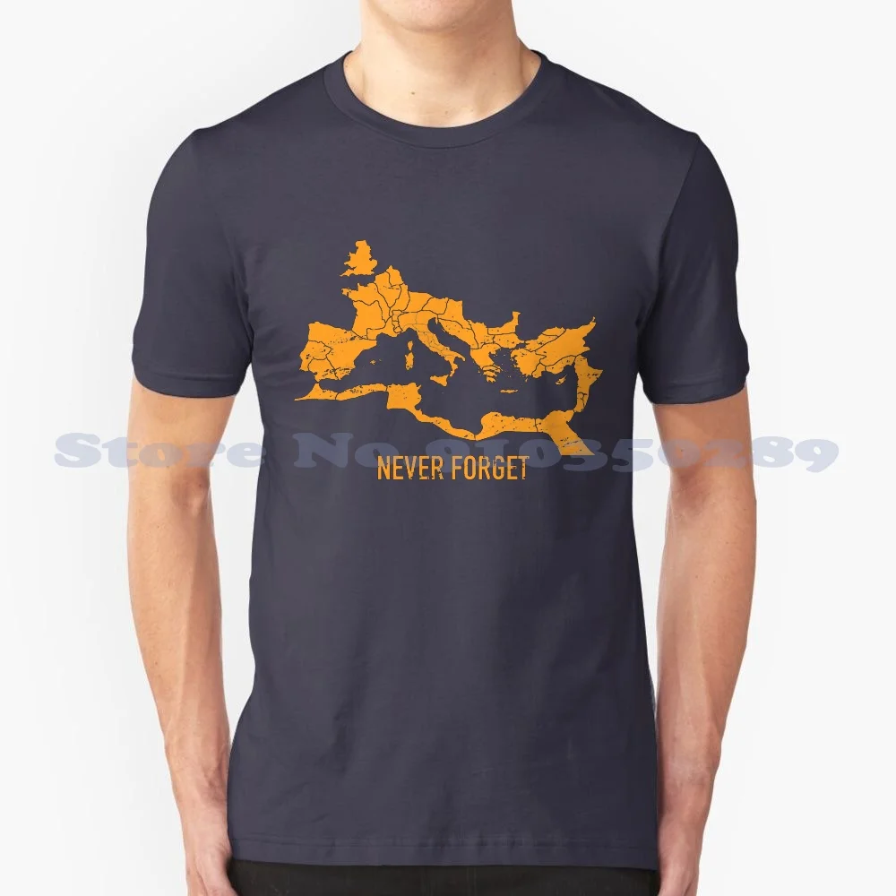 The Roman Empire Map Cool Design Trendy T-Shirt Tee Roman Empire Ancient Caesar Julius Caesar Legionnaire Gladiator Roman