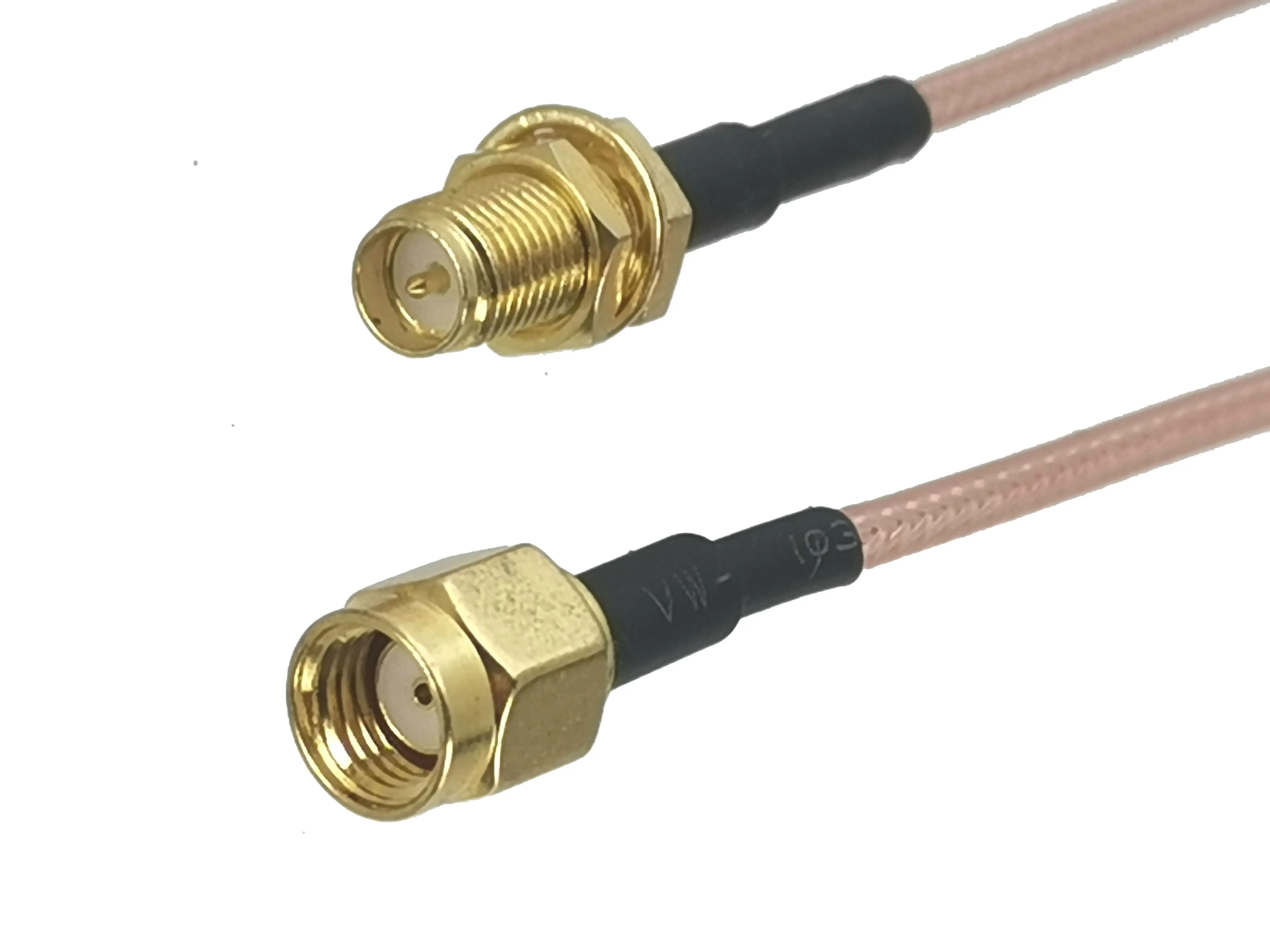 

1Pcs RG316 RPSMA Female plug Bulkhead to RP-SMA Male Jack Connector RF Coaxial Jumper Pigtail Cable For Radio Antenna 4inch~10M