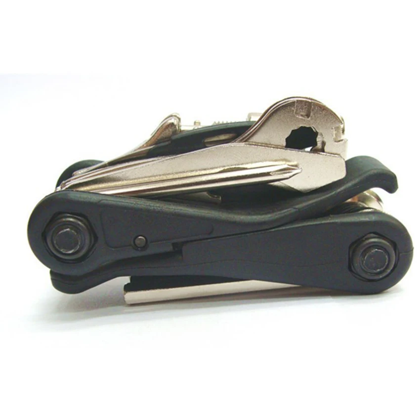 Strumenti per biciclette strumento per la riparazione di biciclette per biciclette, strumento combinato multiuso + apribottiglie per tagliacatena, strumenti per biciclette