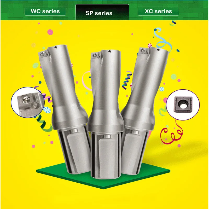 Imagem -03 - Exceto 35.540 mm Brocas de Alta Precisão Cnc 2d Broca Indexável em u para Inserções de Carboneto Spmg 110408 Brocas Ferramentas 36 37 38 39