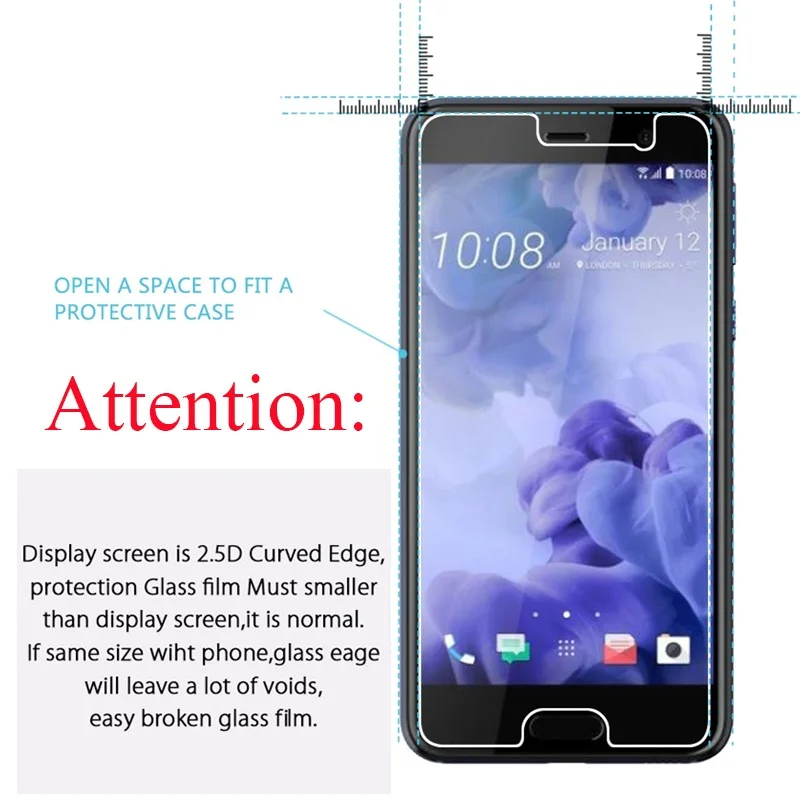 Screen Protector For LG Stylo 5X Hardness Premium Tempered Glass For LG Stylo 5X Glass Protective Film