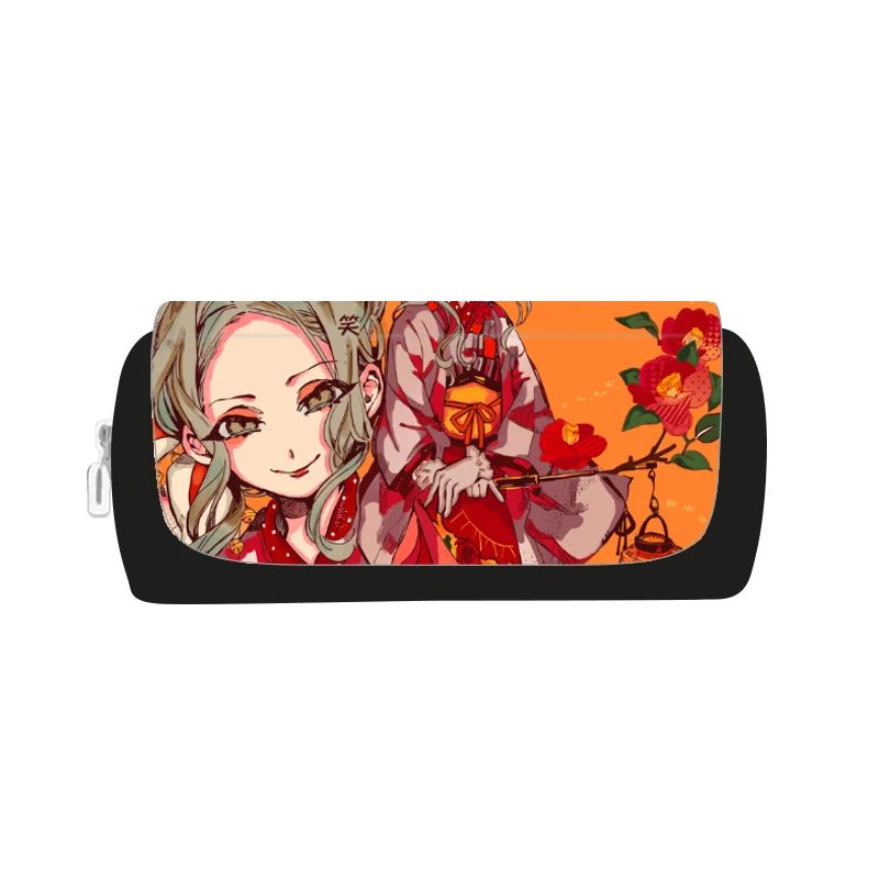Toilet-Bound Hanako-kun Anime Large Pencil Cases Nylon Cosmetic Bag Makeup Pouch Stationery Storage Kawaii School Pencil Bags