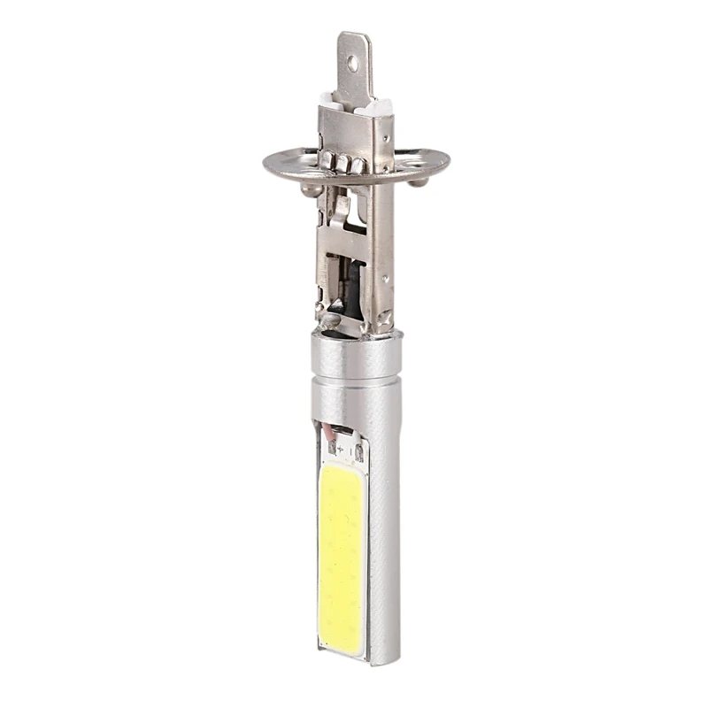 2X H1 Xenon bianco 6000K 7.5W COB LED SMD DRL lampadina fendinebbia